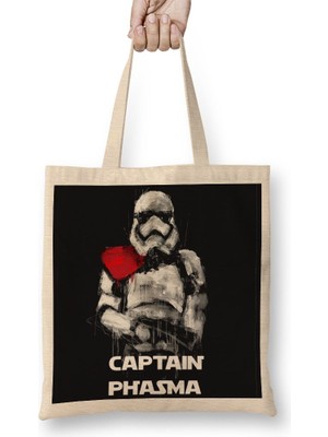 Baskı Dükkanı Star Wars 01 Bez Çanta Uzun Saplı