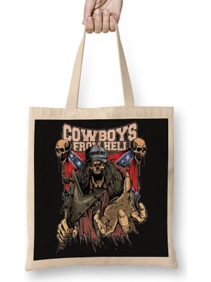 Baskı Dükkanı Pantera Bez Çanta Uzun Saplı