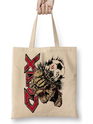 Baskı Dükkanı Crizix Bez Çanta Uzun Saplı