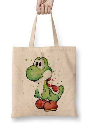 Baskı Dükkanı You Are Not Alone Bez Çanta Uzun Saplı