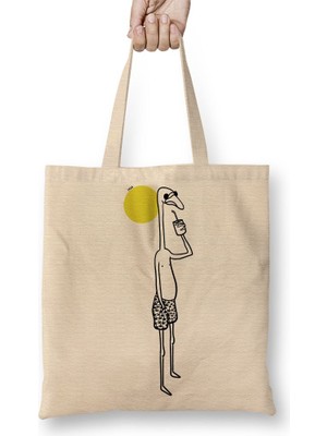 Baskı Dükkanı Dada Yuth Bez Çanta Uzun Saplı