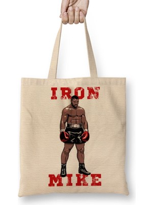 Baskı Dükkanı Mickey Mouse Vader Mouse Bez Çanta Uzun Saplı