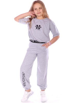 Toontoy Kids Toontoy Kız Çocuk Be Kind Baskılı Eşofman Takım