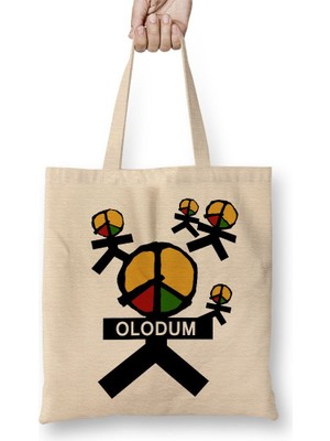 Baskı Dükkanı Michael Jackson Bez Çanta Uzun Saplı