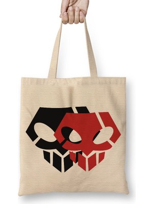 Baskı Dükkanı Bleach 02 Bez Çanta Uzun Saplı