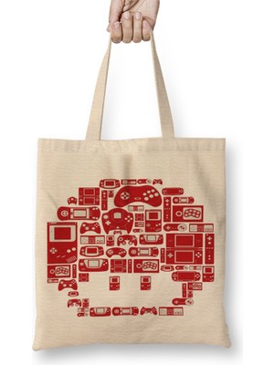 Baskı Dükkanı Kplay Bez Çanta Uzun Saplı