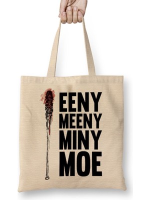 Baskı Dükkanı Jogos Bez Çanta Uzun Saplı