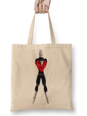 Baskı Dükkanı Jiraya E Alunos Bez Çanta Uzun Saplı