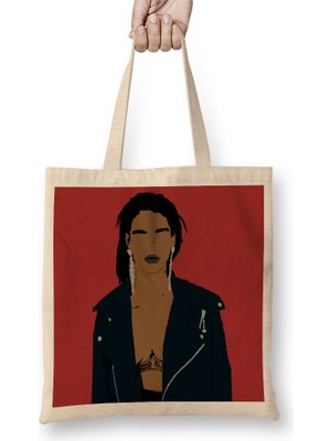 Baskı Dükkanı Anti 03 Bez Çanta Uzun Saplı