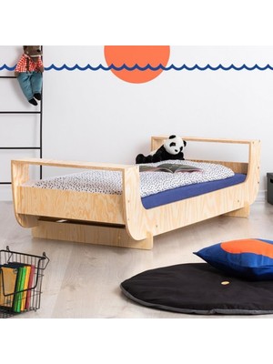 MiniWood Romantic Montessori Yatak 90X190 Çocuk Karyola