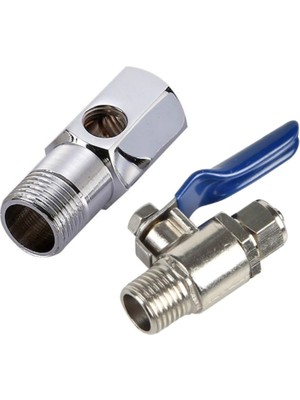 Su Arıtma Cihazı 1/2" Hat Alma Aparatı ve Küresel Vana