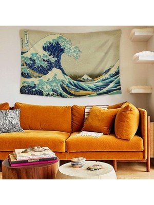 Wallhang The Great Wave Off Kanagawa Duvar Örtüsü 150X100 cm