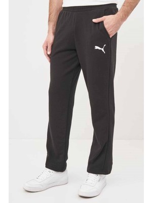 Puma Ess Logo Pants Erkek Eşofman Alt 586720 51 Siyah