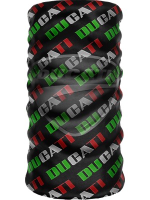 E-Taktik Extreme Ducati Monster - Multistrada Motosiklet Bandana Boyunluk Maske