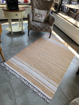 Halımax Just Yeni Nesil Yıkanabilir Püsküllü Dokuma Taban Kilim 06 80 x 150 cm.