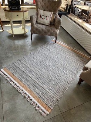 Halımax Just Yeni Nesil Yıkanabilir Püsküllü Dokuma Taban Kilim 05 80 x 150 cm.