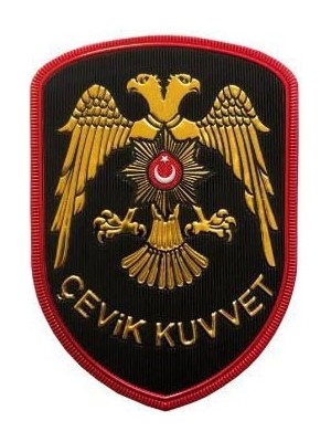 Asperas Grup Polis Çevik Kuvvet Göğüs Arması/brövesi