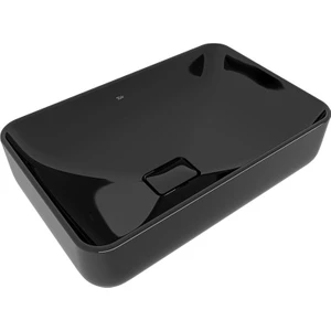 Zero 2.0 Dikdörtgen Çanak Lavabo 60X40 cm Siyah