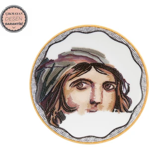 Zeugma Çingene Kız 19 Cm. Pasta Tabağı