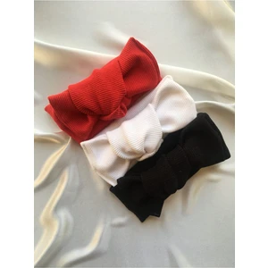 Kız Çocuk Bebek 3'lü Ribana Bandana Seti