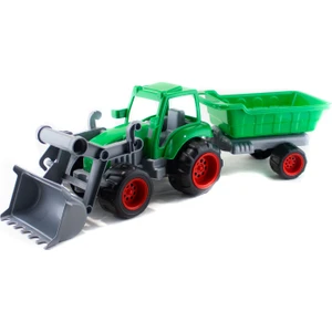 Oyuncak Traktör Kepçeli Römork Set 45 cm