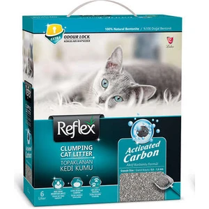 Box 6 Lt Active Carbon Gri Kedi Kumu