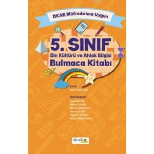 Rağbet Yayınları 5. Sınıf Din Kültürü ve Ahlak Bilgisi Bulmaca Kitabı