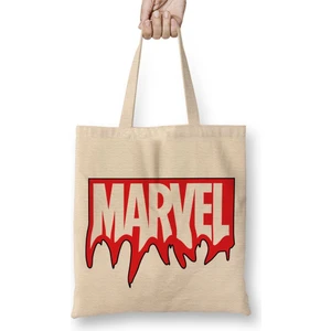 Baskı Dükkanı Marvel Derretida Bez Çanta Uzun Saplı