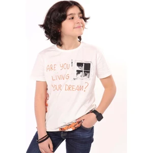 Toontoy Kids Toontoy Erkek Çocuk Baskılı Tişört