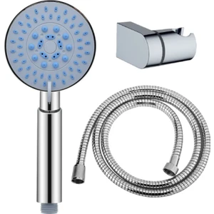Luna 5 Fonksiyonlu Duş Başlığı + Duş Hortumu + L Mafsal Duş Takımı
