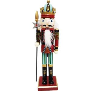 30 cm Ahşap Fındıkkıran Asker Süsler Handpainted Xmas Dekorasyon Rakamlar Mızrak (Yurt Dışından)