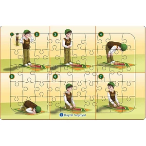 Hayrat Neşriyat Namaz Öğreniyorum Yapboz (Ahmet Namaz Kılıyor)