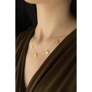 Fiyonk Kuyumculuk 14 Ayar Altın Reşat Görünümlü Kolye