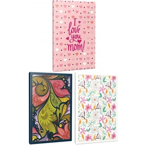 Halk Kitabevi 3'lü Defter Seti -Yaz
bahçesi-Cümbüş-Love You Mom