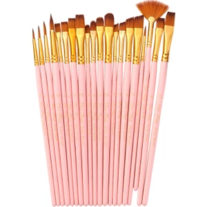 Fairy 20 Adet Beraberlik Boya Fırçaları Seti Kiti Sanatçı (Yurt Dışından)