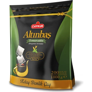 Altınbaş Bergomatlı Demlik Poşet Çay 1kg 200 Adet