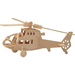 3D Ahşap Puzzle -  Helikopter-