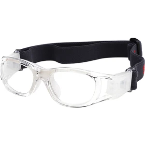 Futbol Basketbol Gözlükleri Anti-Çarpışma Hafif Futbol Spor Gözlük Beyaz