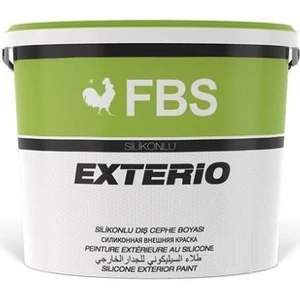 Exterio Silikonlu Dış Cephe Boyası 3.5 kg Antrasit Gri 7016