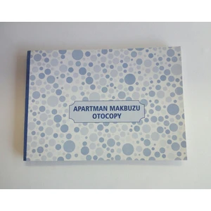 Apartman Makbuzu A5 13.5 X19   cm 12 Adet Otokopili