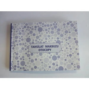 Tahsilat Makbuzu A5  13.5 x 19  cm Otokopili 12 Adet