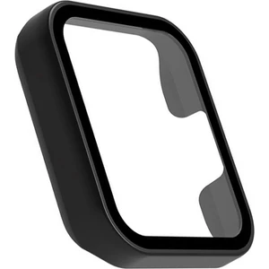 Xiaomi Mi Watch Lite Ekran Korumalı Sert Slim Rubber Kılıf - Siyah