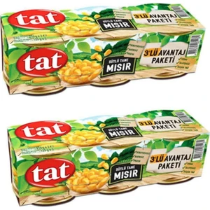 Mısır 3'lü 210 gr x 2'li Paket