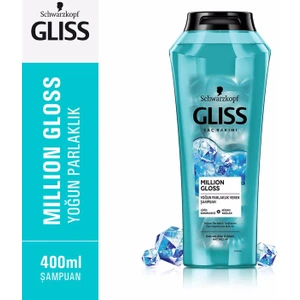 Million Gloss Yoğun Parlaklık veren Şampuan - Lipid Kompleksi ve Mikro Yağlar ile 400 ml