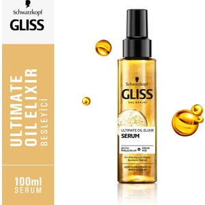 Schwarzkopf Gliss Ultimate Oil Elixir Bakim Serumu 100 ML