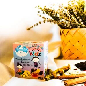 Pekmez Dünyası Çocuk Macunu -Andız Pekmezi Kestane Arı Sütü Bal Ve Vitamin 240 Gr