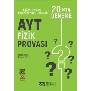 Nitelik Yayınları YKS AYT Fizik Provası 20X14 Deneme