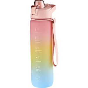 1000Ml Taşınabilir Spor Su Şişesi  Cherry Pink (Yurt Dışından)