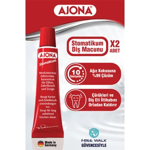 Stomaticum Diş Macunu 25Mlx2 Adet