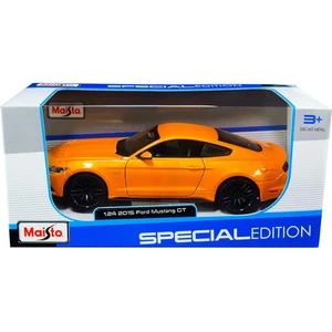 1/24 2015 Model Ford Mustang Gt Turuncu